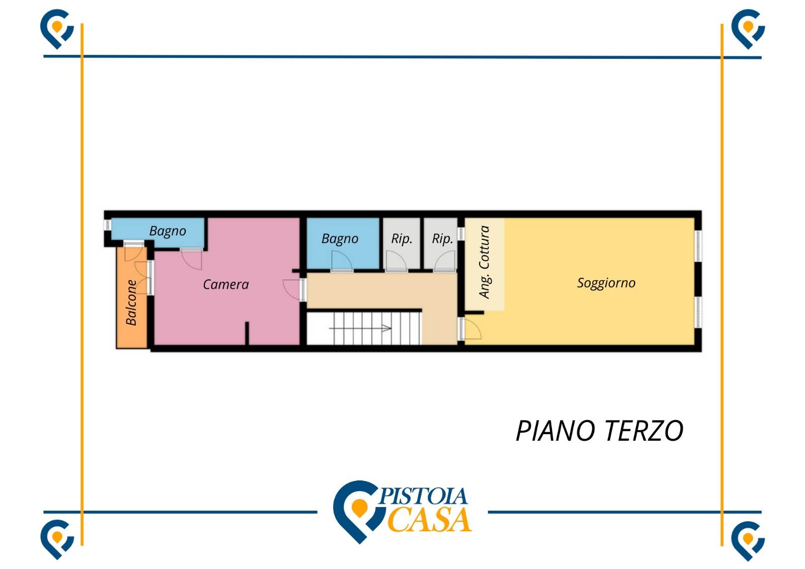 appartamento in vendita a Pistoia in zona Centro Città