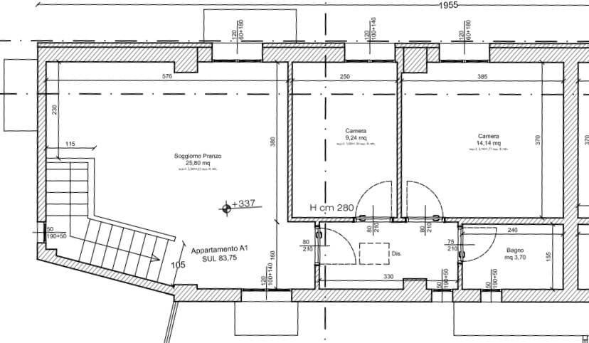 appartamento in vendita a Pistoia in zona Centro Città