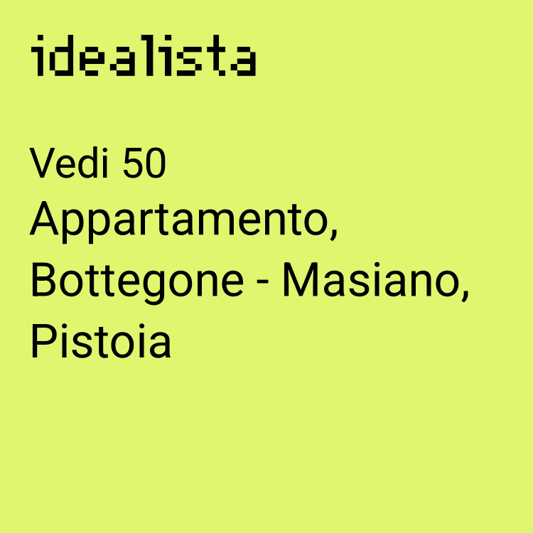 appartamento in vendita a Pistoia in zona Bottegone