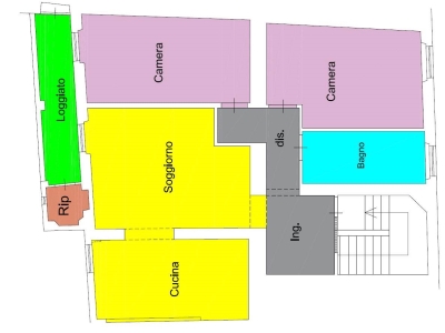 appartamento in vendita a Pistoia in zona Centro Città