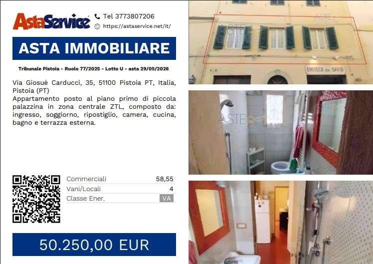 appartamento in vendita a Pistoia in zona Centro Città