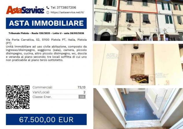 appartamento in vendita a Pistoia