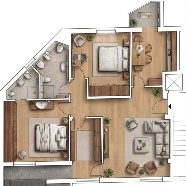 appartamento in vendita a Pistoia in zona Centro Città