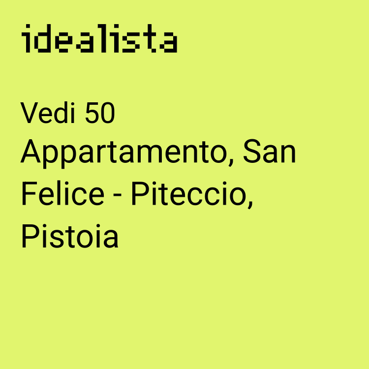 appartamento in vendita a Pistoia in zona San Felice