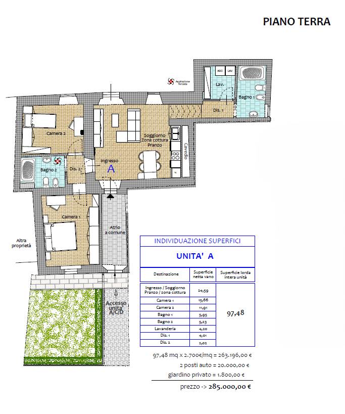appartamento in vendita a Pistoia