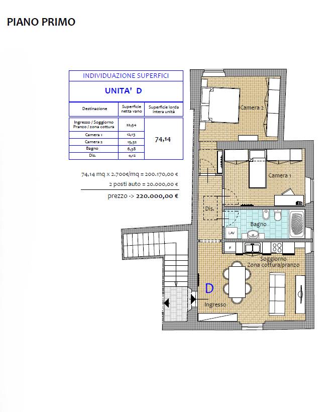 appartamento in vendita a Pistoia