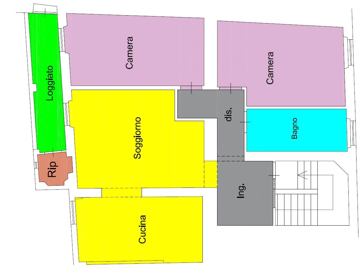 appartamento in vendita a Pistoia in zona Centro Città