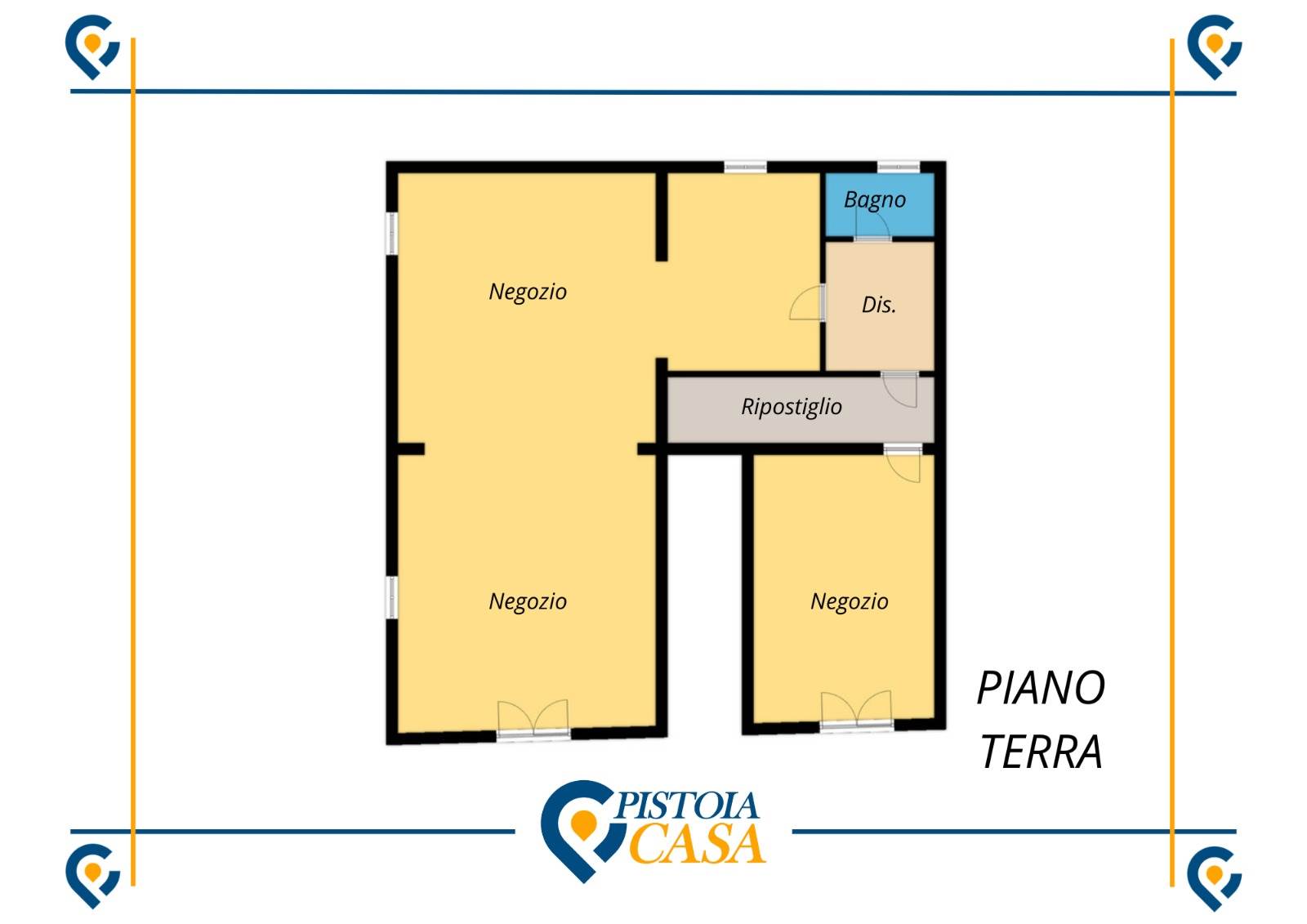 negozio in vendita a Pistoia