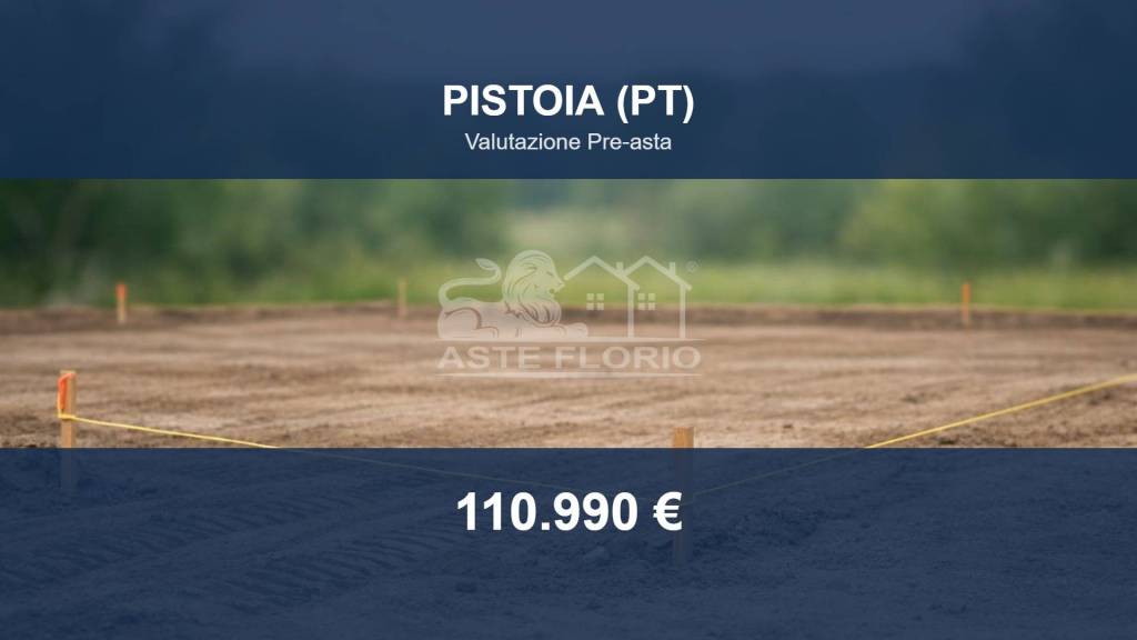 terreno agricolo in vendita a Pistoia in zona Cacciaia