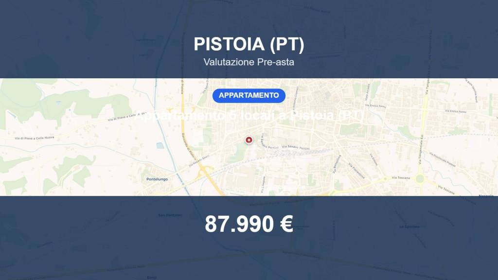 appartamento in vendita a Pistoia