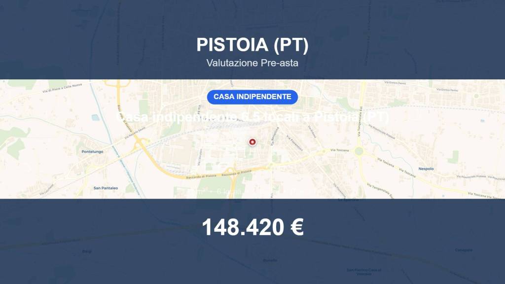 casa indipendente in vendita a Pistoia