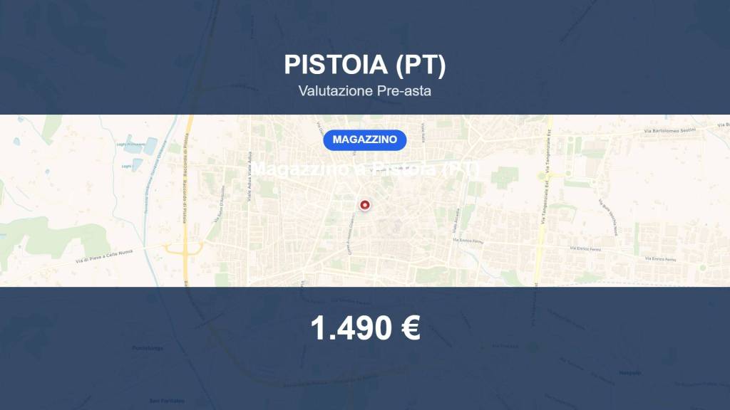 locale di sgombero in vendita a Pistoia in zona Centro Città