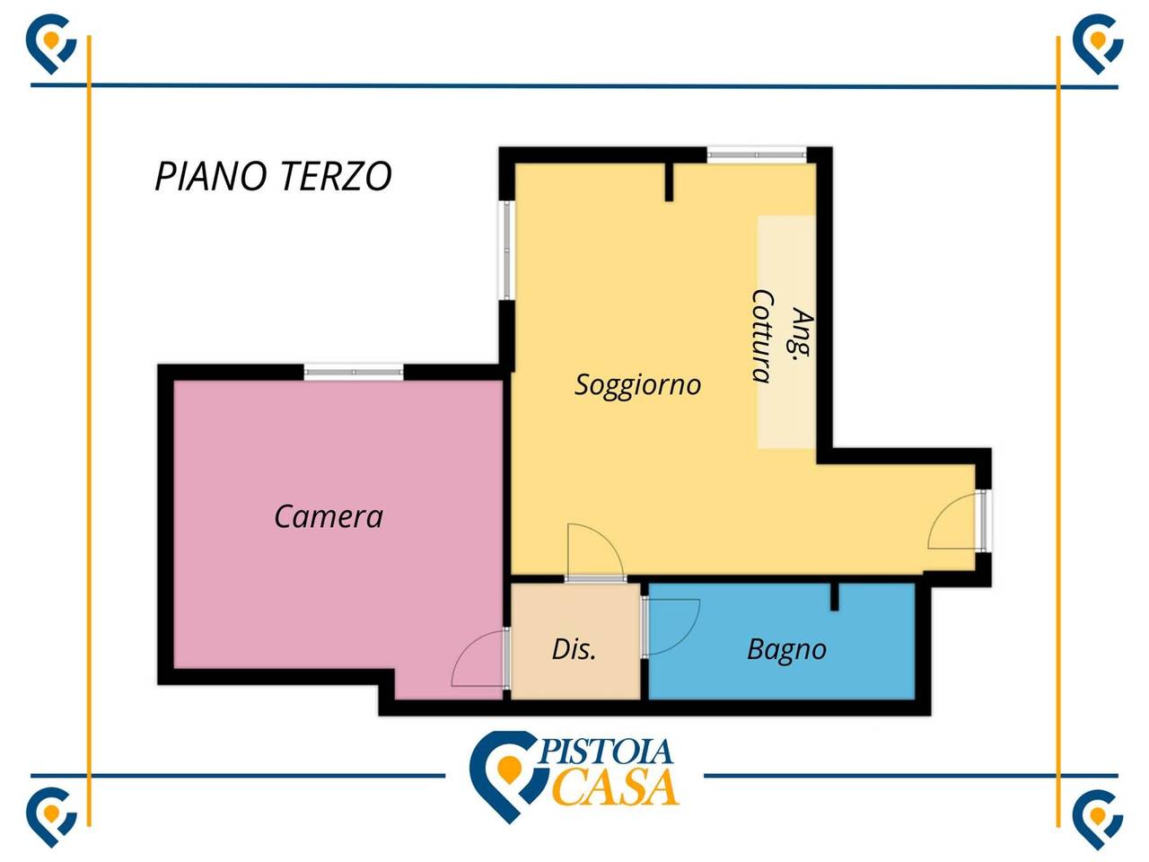 appartamento in vendita a Pistoia in zona Centro Città