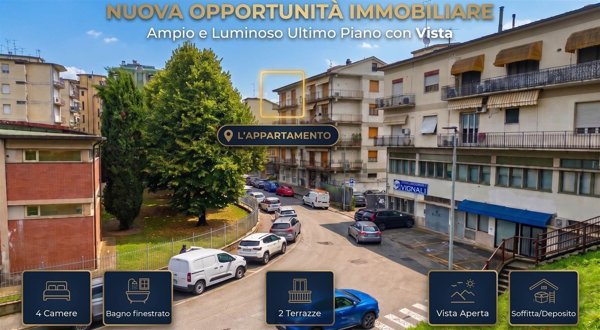 appartamento in vendita a Pistoia in zona Stadio