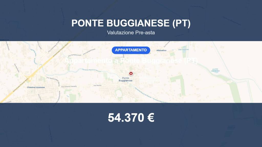 appartamento in vendita a Ponte Buggianese