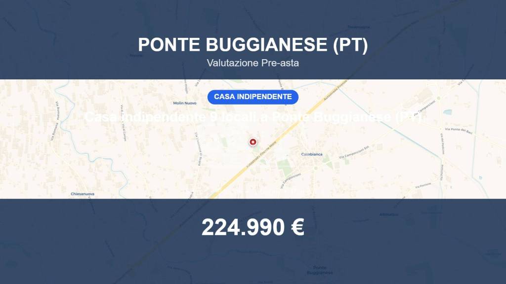casa indipendente in vendita a Ponte Buggianese