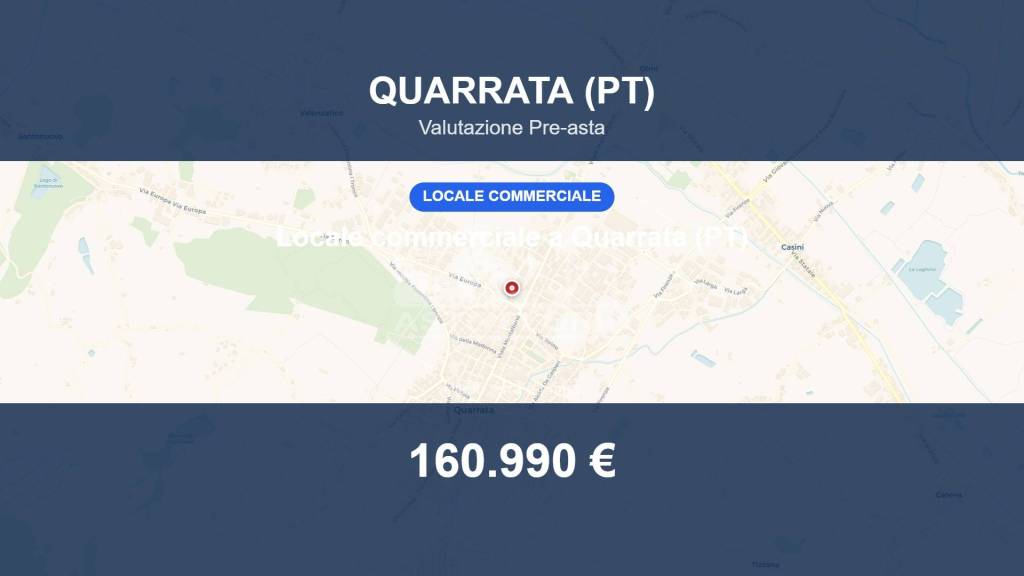 negozio in vendita a Quarrata