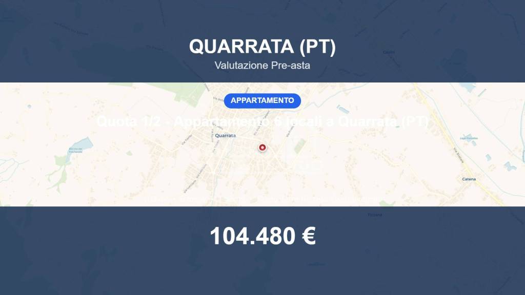appartamento in vendita a Quarrata
