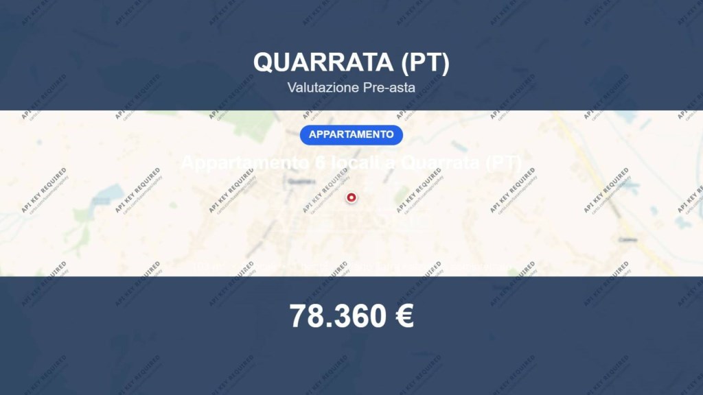 appartamento in vendita a Quarrata