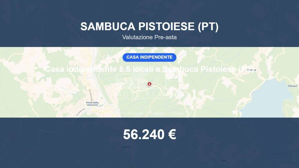 casa indipendente in vendita a Sambuca Pistoiese in zona Pavana