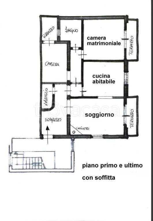 appartamento in vendita a Serravalle Pistoiese in zona Casalguidi