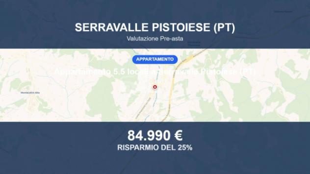 appartamento in vendita a Serravalle Pistoiese