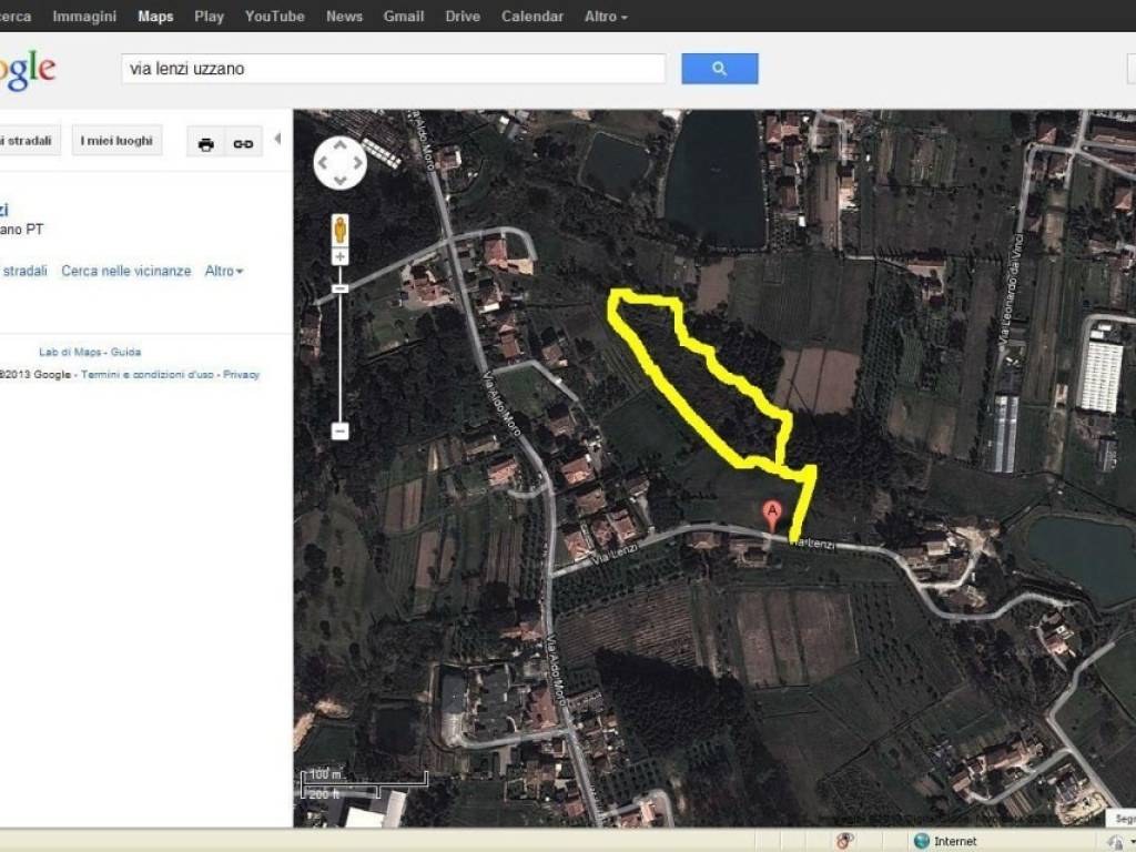 terreno agricolo in vendita ad Uzzano in zona Torricchio