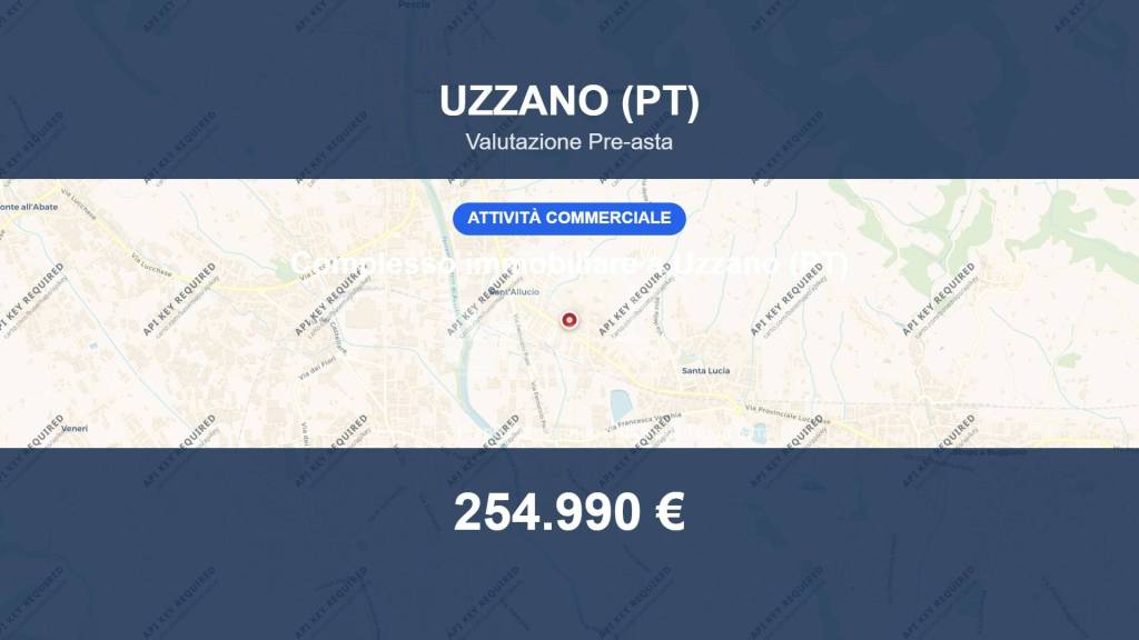 locale commerciale in vendita ad Uzzano in zona Santa Lucia