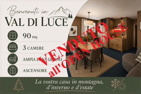 appartamento in vendita ad Abetone Cutigliano in zona Val di Luce