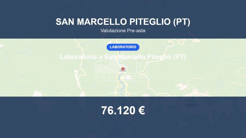 negozio in vendita a San Marcello Piteglio