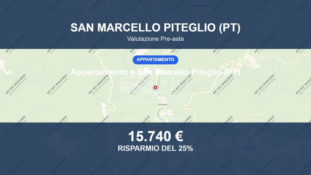 appartamento in vendita a San Marcello Piteglio in zona La Lima