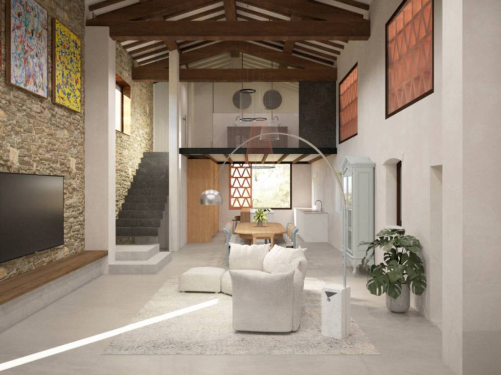 casa indipendente in vendita a Barberino di Mugello in zona Galliano