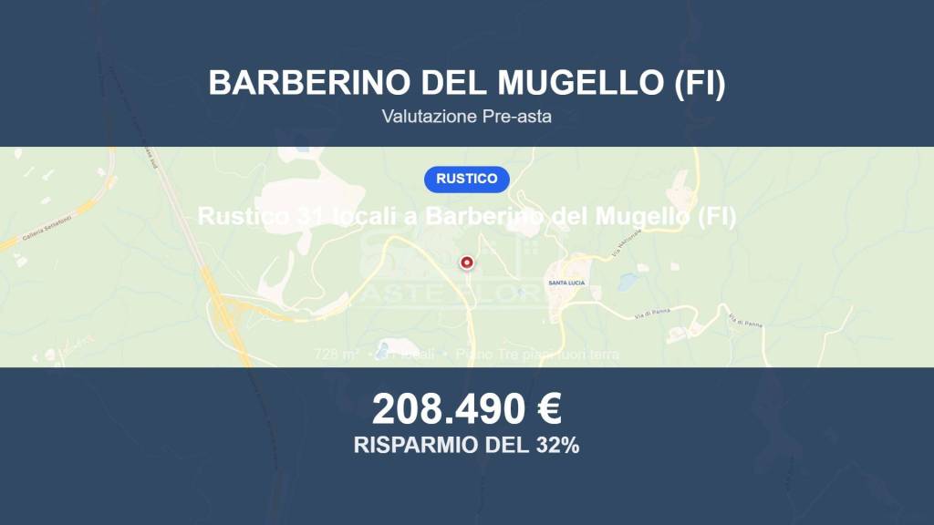 casale in vendita a Barberino di Mugello in zona Galliano