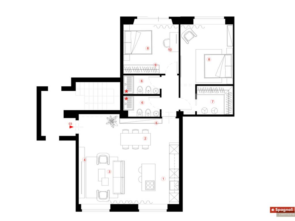 appartamento in vendita a Borgo San Lorenzo