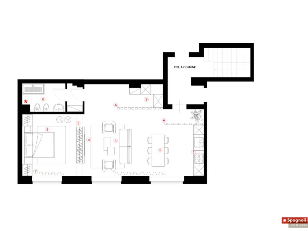 appartamento in vendita a Borgo San Lorenzo