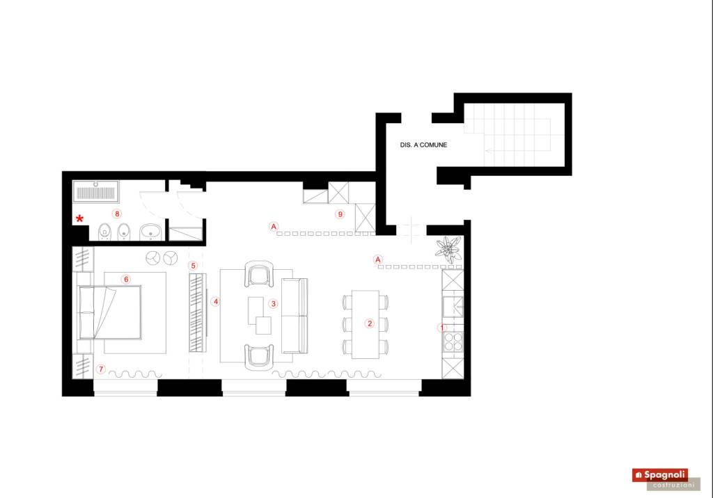 appartamento in vendita a Borgo San Lorenzo