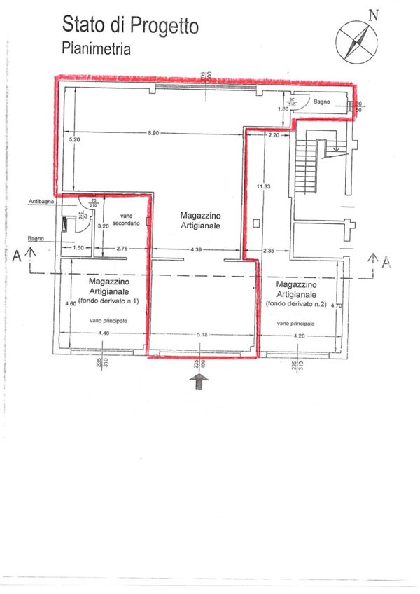 locale di sgombero in vendita a Borgo San Lorenzo
