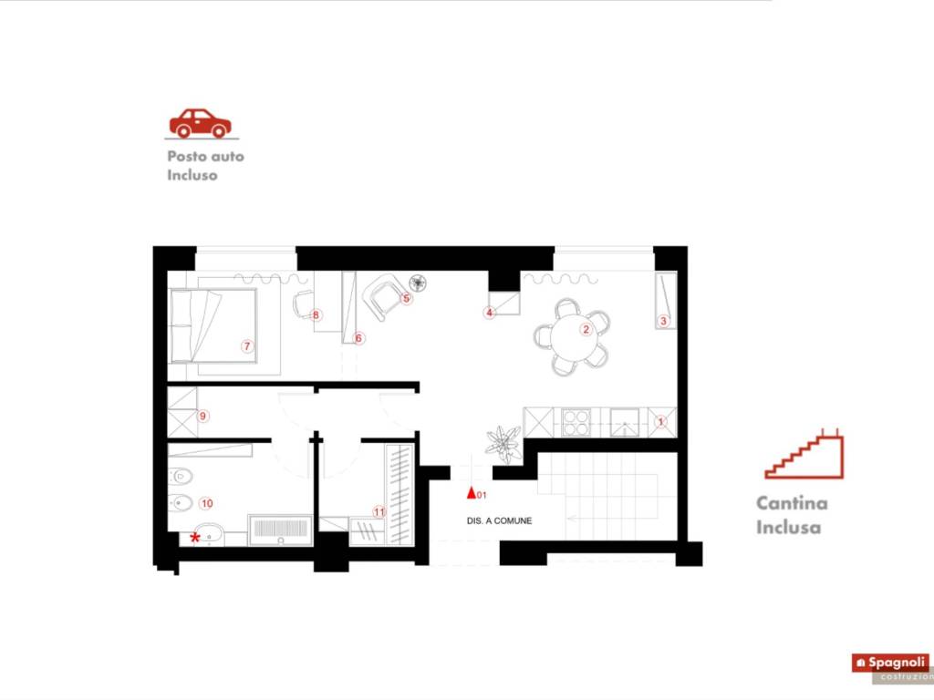 appartamento in vendita a Borgo San Lorenzo