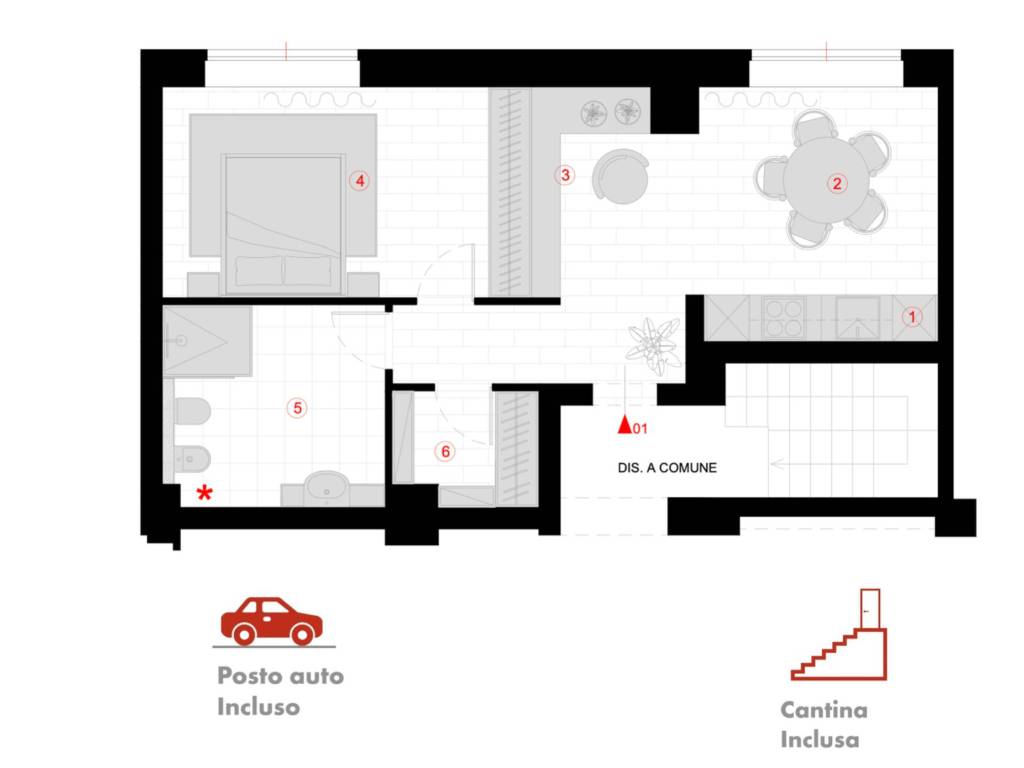 appartamento in vendita a Borgo San Lorenzo