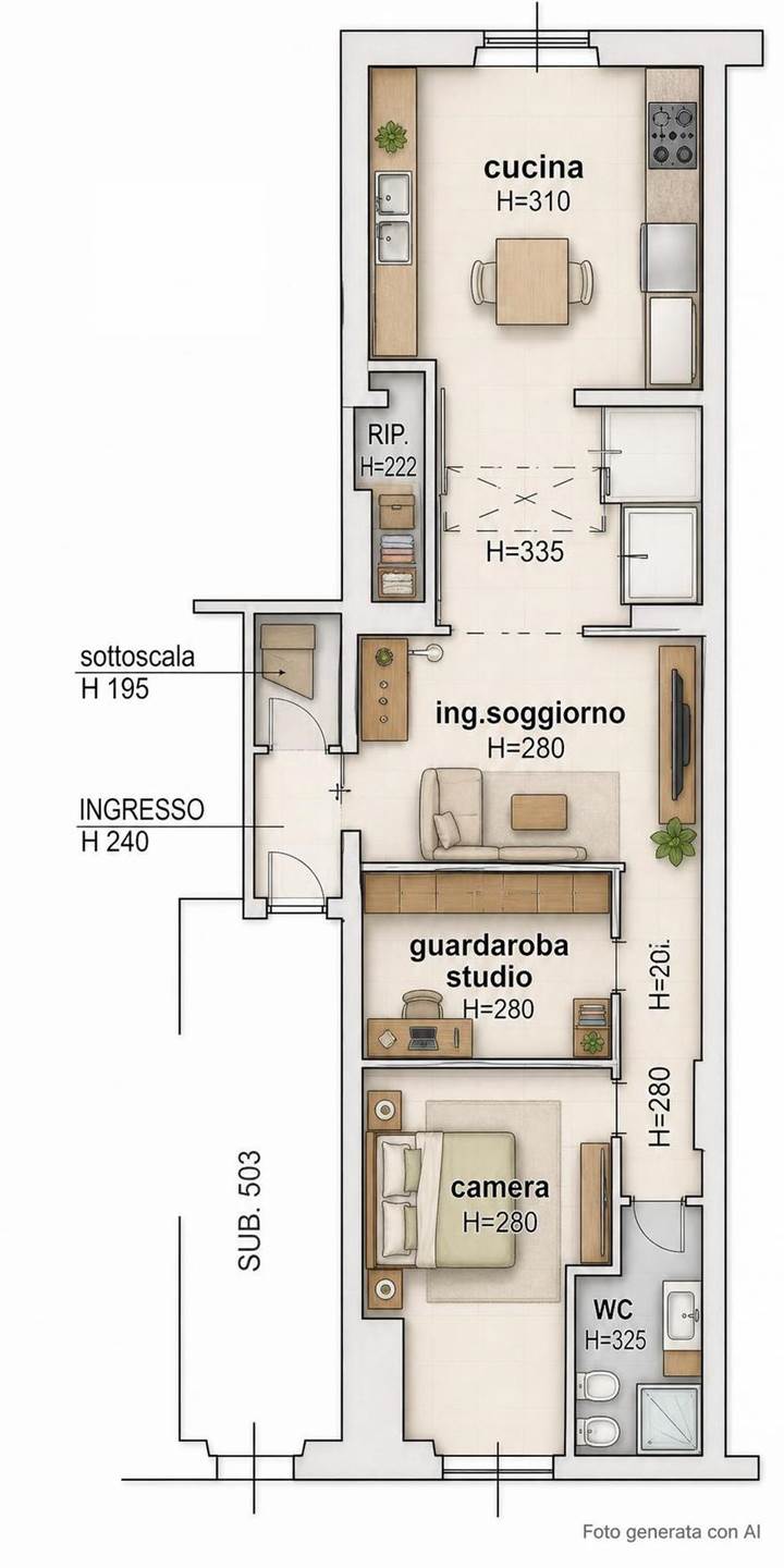 appartamento in vendita a Borgo San Lorenzo
