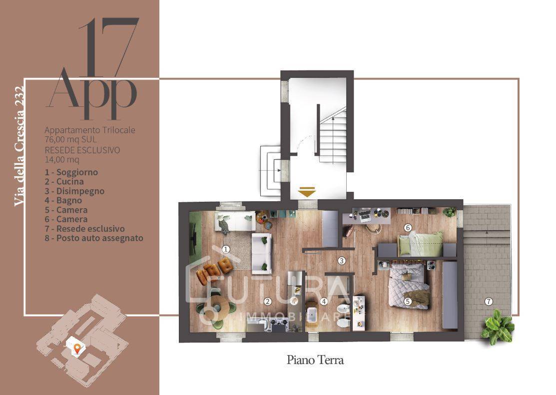 appartamento in vendita a Campi Bisenzio in zona San Piero a Ponti