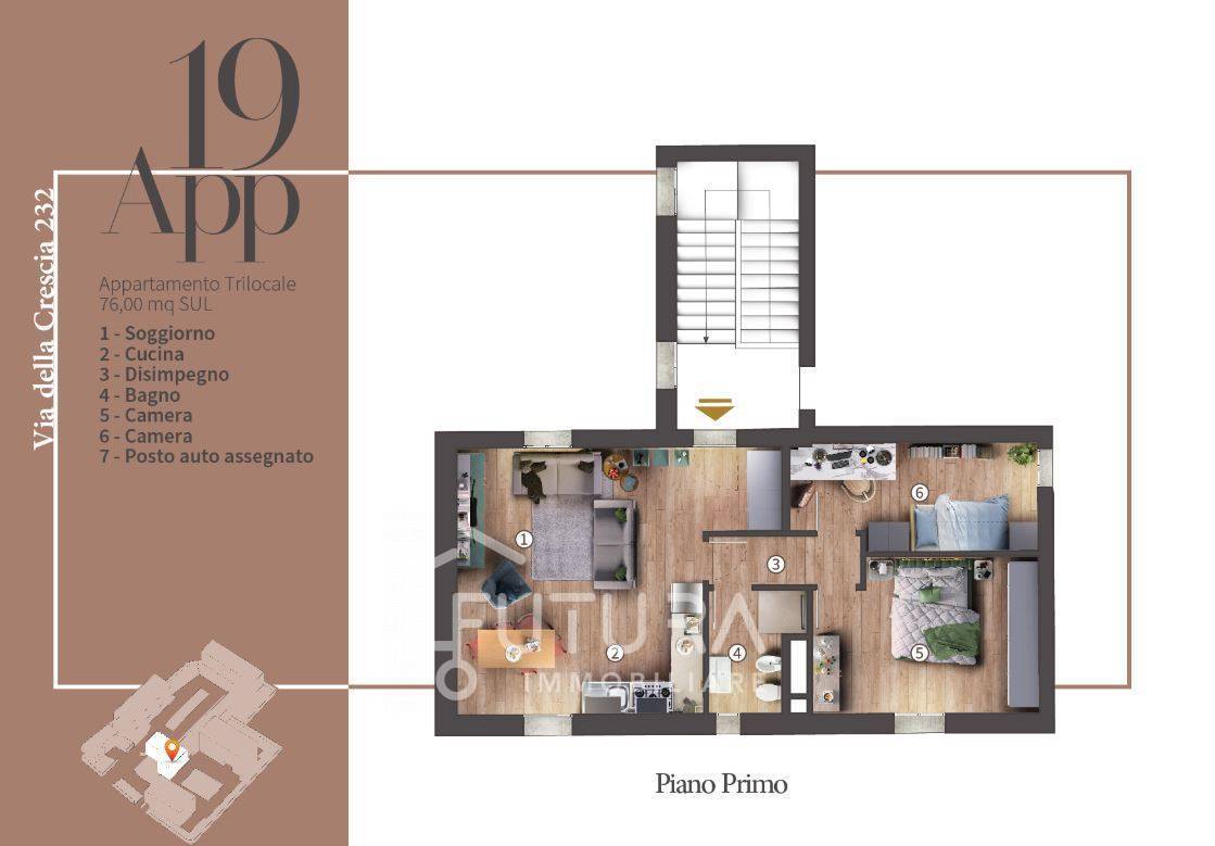appartamento in vendita a Campi Bisenzio in zona San Piero a Ponti