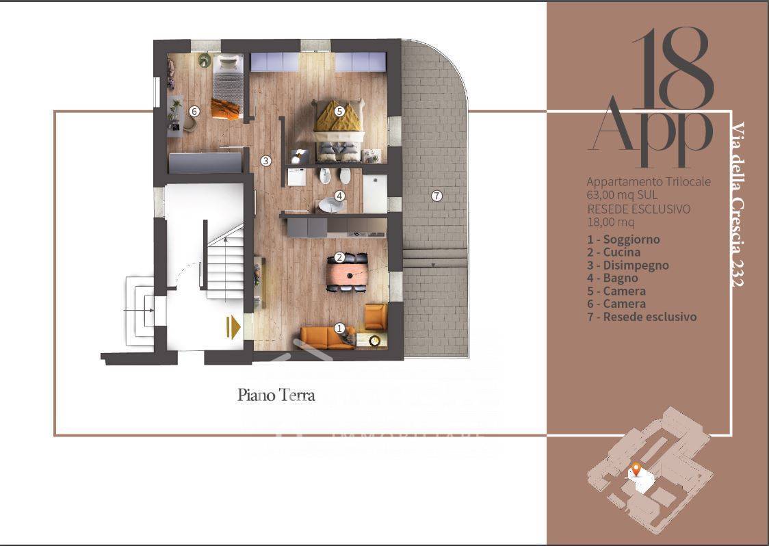appartamento in vendita a Campi Bisenzio in zona San Piero a Ponti