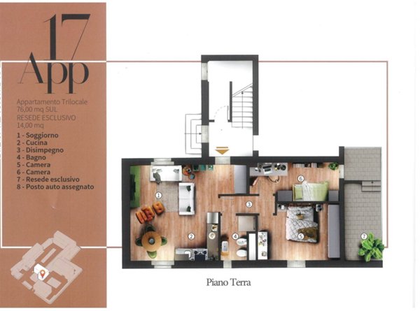 appartamento in vendita a Campi Bisenzio in zona San Piero a Ponti