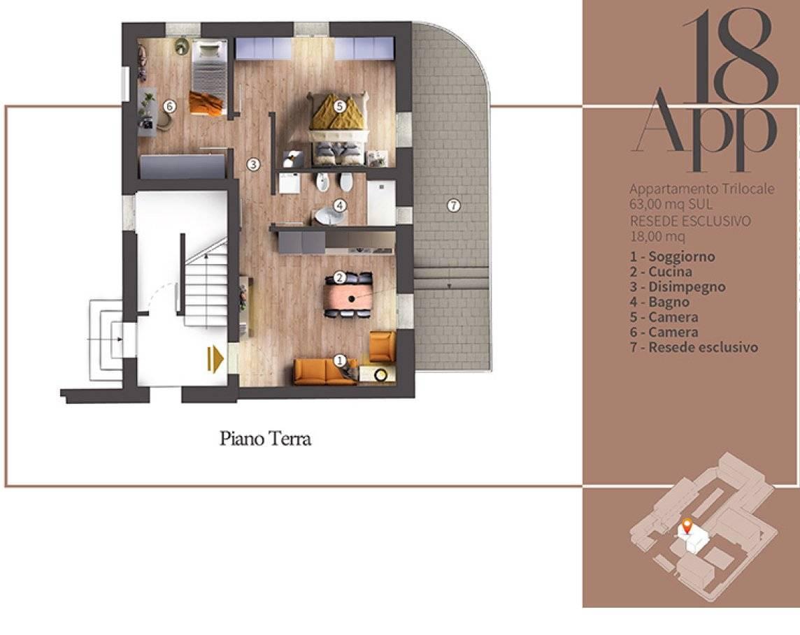 appartamento in vendita a Campi Bisenzio in zona San Piero a Ponti