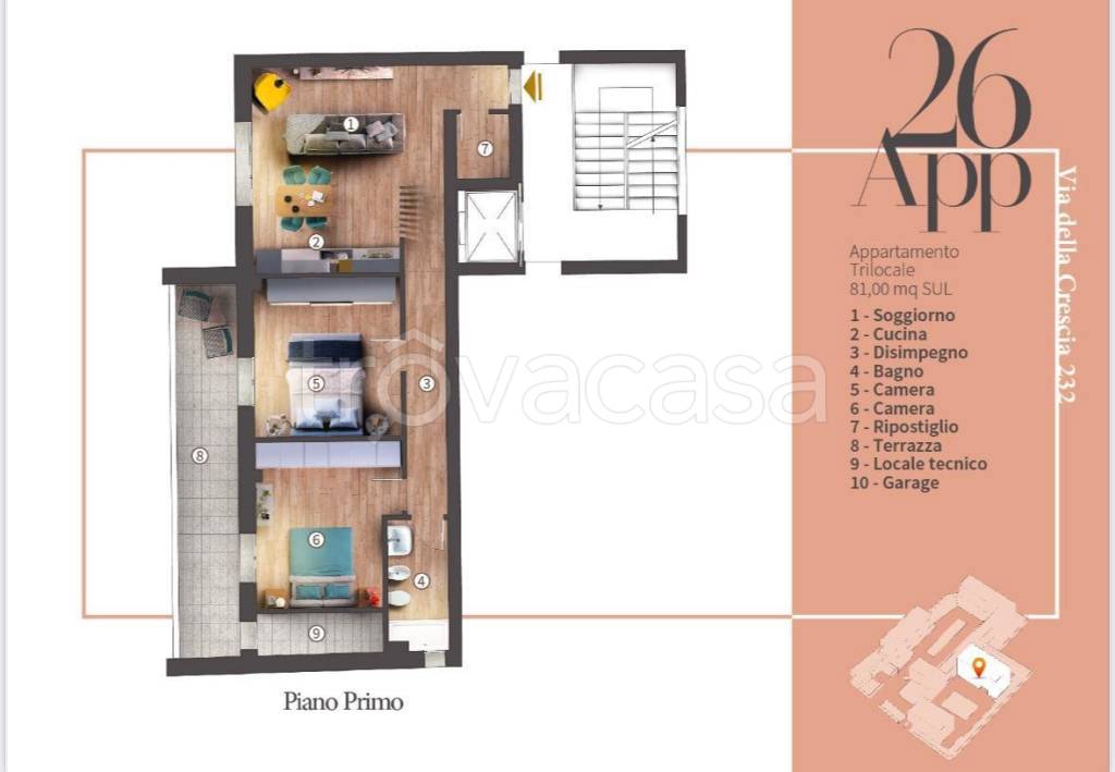 appartamento in vendita a Campi Bisenzio in zona San Cresci