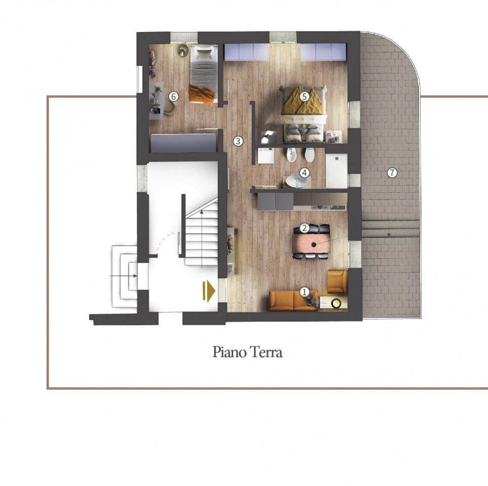 appartamento in vendita a Campi Bisenzio in zona Case Buffini