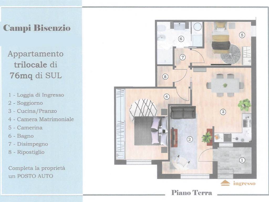 appartamento in vendita a Campi Bisenzio