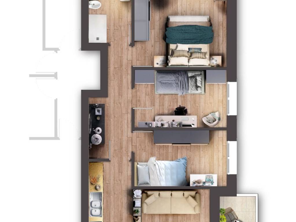 appartamento in vendita a Campi Bisenzio