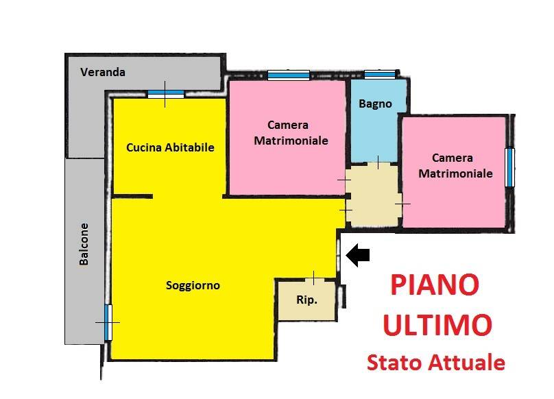 appartamento in vendita a Campi Bisenzio